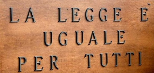 La legge è uguale per tutti