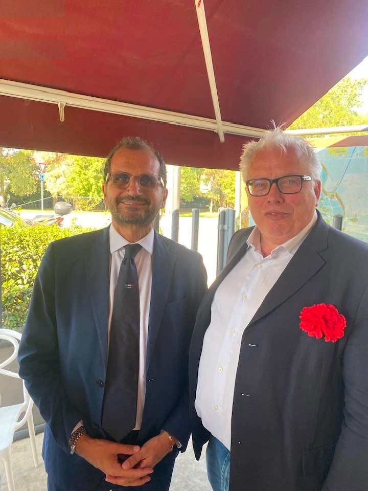 Barani a Pisa con il sottosegretario alla Sanità Marcello Gemmato